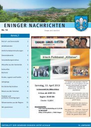 05. April 2013 - Gemeinde Eningen unter Achalm