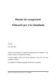 Dossier de recuperaciÃ³ EducaciÃ³ per a la ciutadania