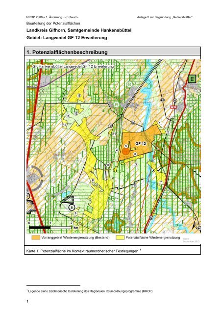 1. PotenzialflÃ¤chenbeschreibung - Zweckverband Grossraum ...