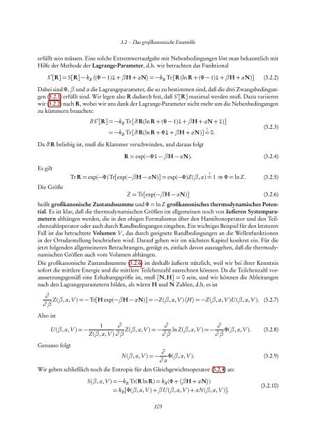 Quantentheorie II - FIAS