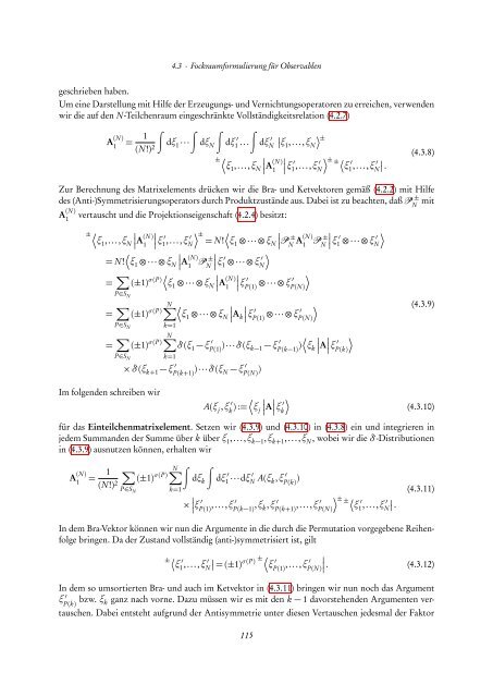 Quantentheorie II - FIAS