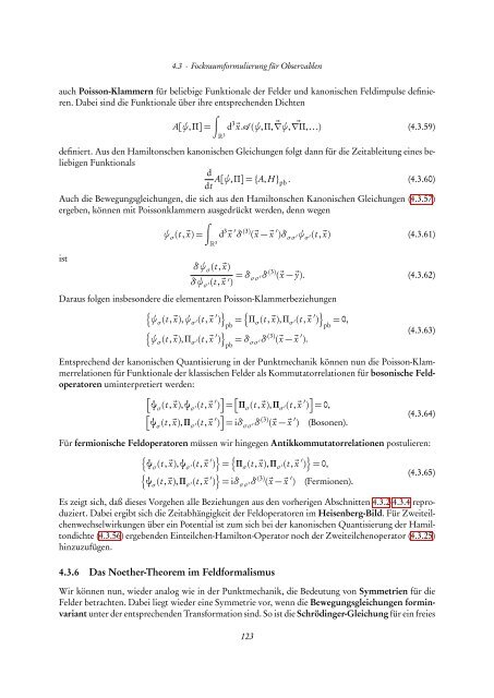 Quantentheorie II - FIAS