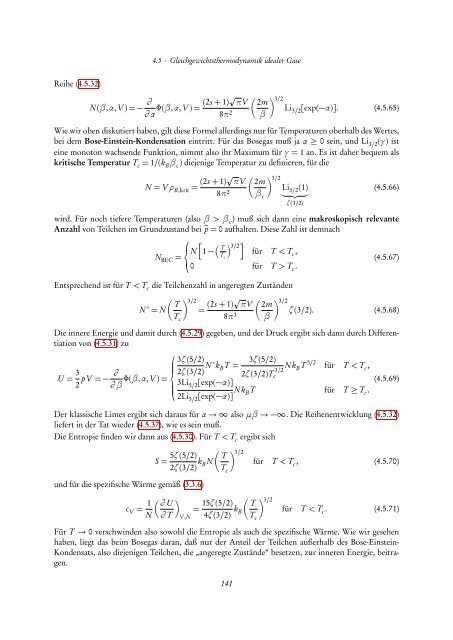 Quantentheorie II - FIAS