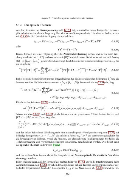 Quantentheorie II - FIAS