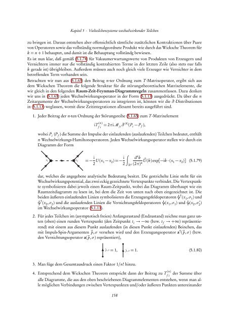 Quantentheorie II - FIAS