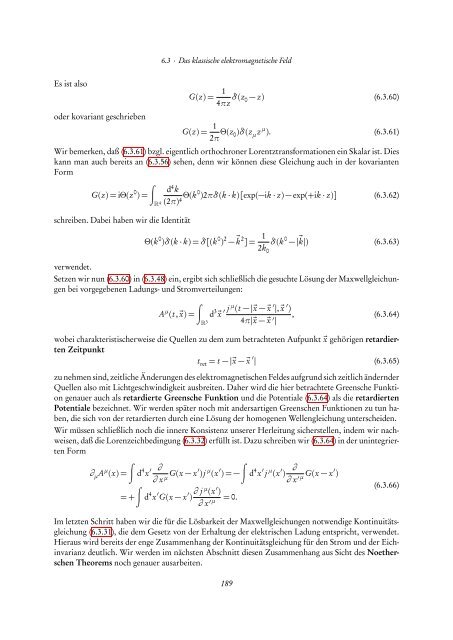 Quantentheorie II - FIAS