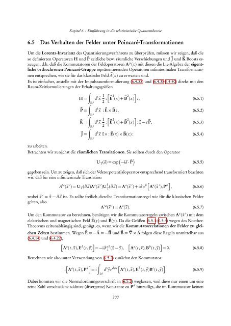 Quantentheorie II - FIAS