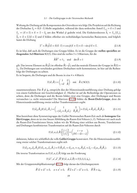 Quantentheorie II - FIAS