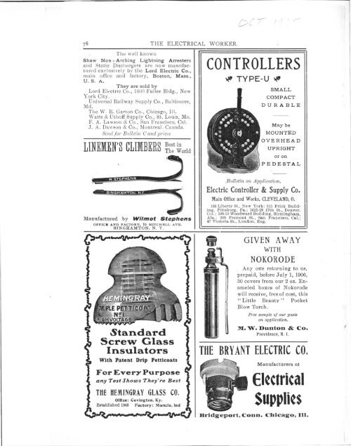 1905-10 October Electrical Worker.pdf - International Brotherhood of ...