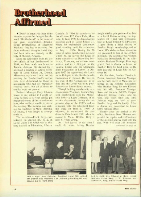 1973-04 April IBEW Journal.pdf - International Brotherhood of ...