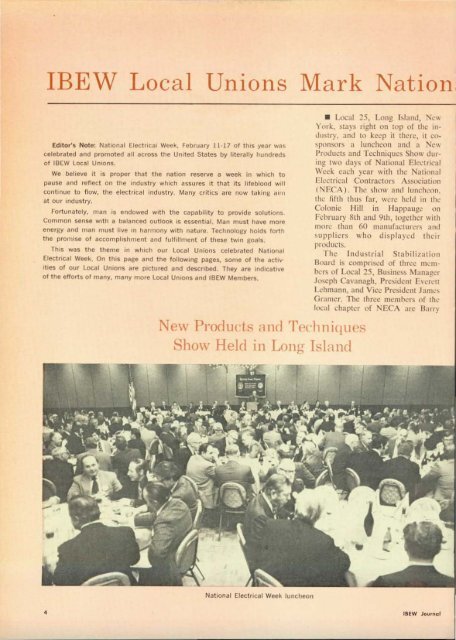 1973-04 April IBEW Journal.pdf - International Brotherhood of ...