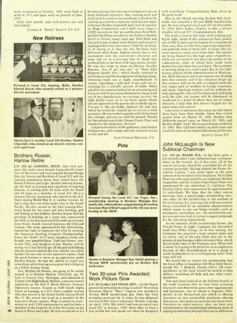 1985-06 June IBEW Journal.pdf - International Brotherhood of ...