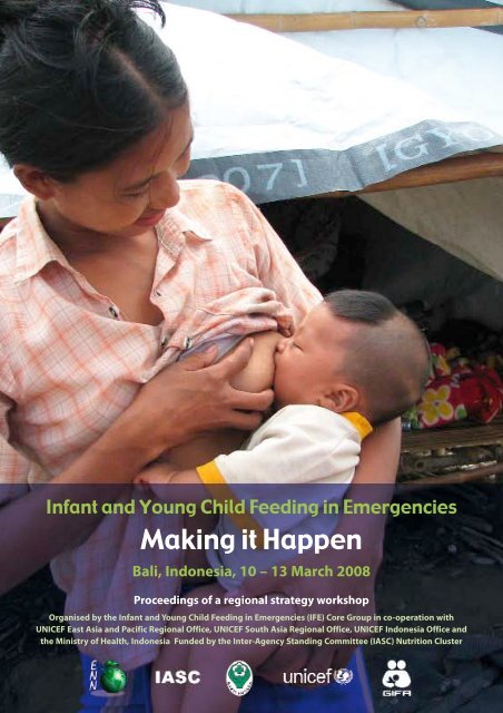 Infant and young child feeding in emergencies. Making it ... - IBFAN