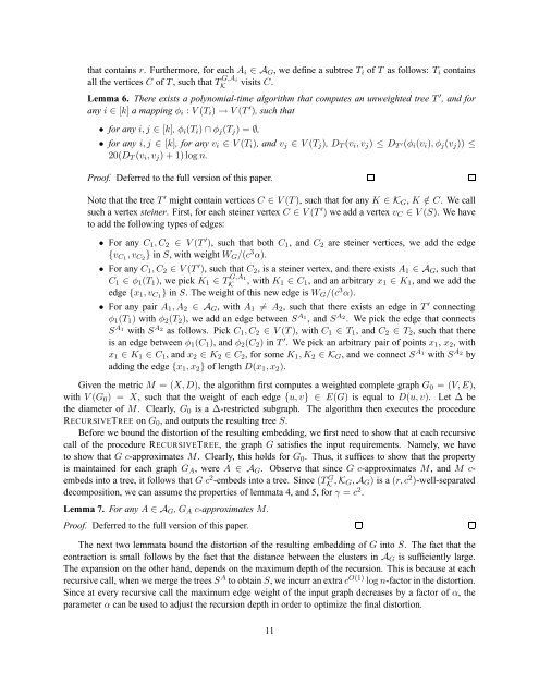 Approximation Algorithms for Embedding General Metrics Into Trees