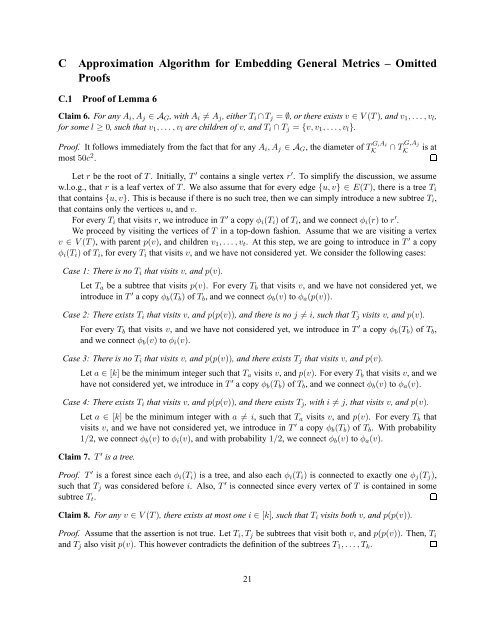 Approximation Algorithms for Embedding General Metrics Into Trees