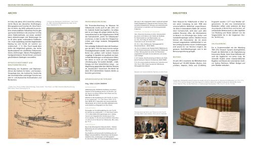 KHM Jahresbericht 2012 - Presse - Kunsthistorisches Museum Wien