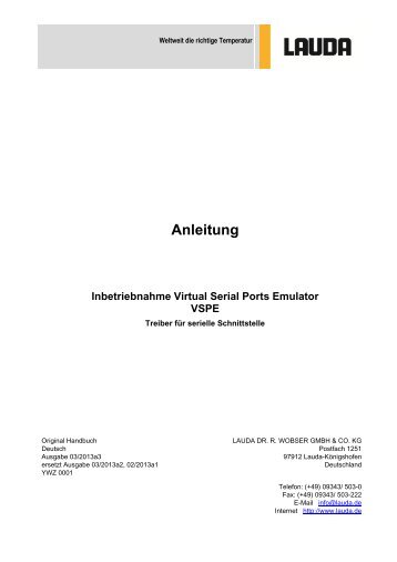 Free virtual serial port emulator