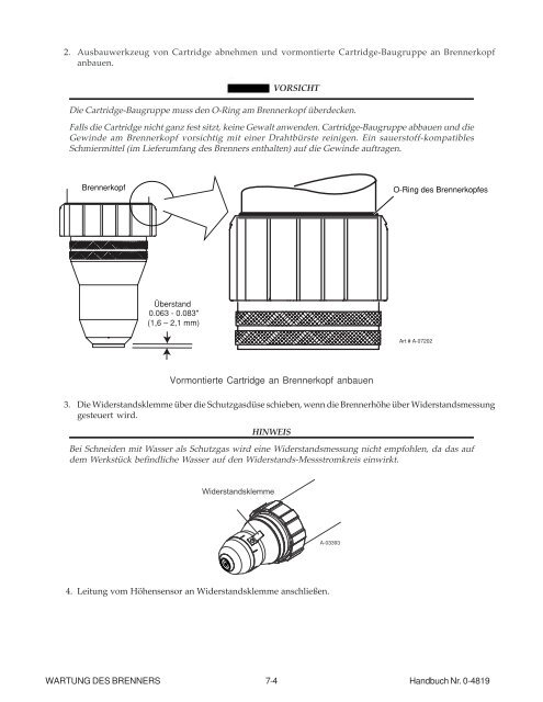 ANHANG 1 - Victor Technologies