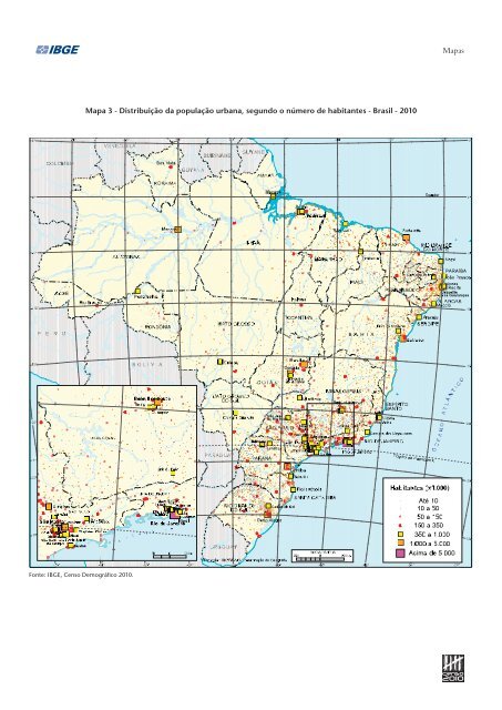 Sinopse do Censo DemogrÃ¡fico 2010 - IBGE