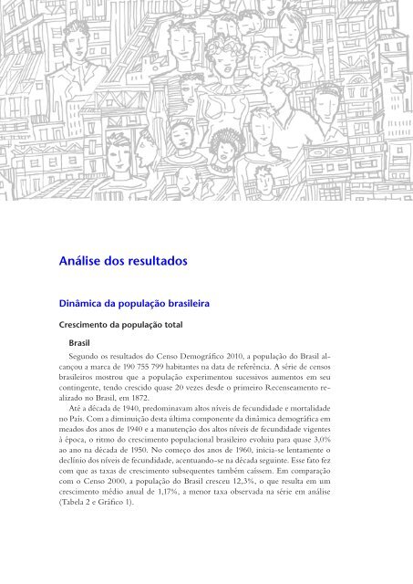 Sinopse do Censo DemogrÃ¡fico 2010 - IBGE