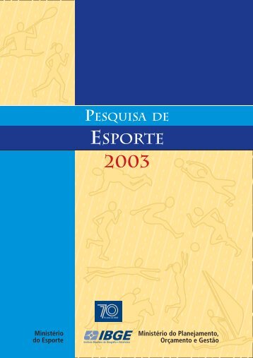 Pesquisa de Esporte 2003 - IBGE