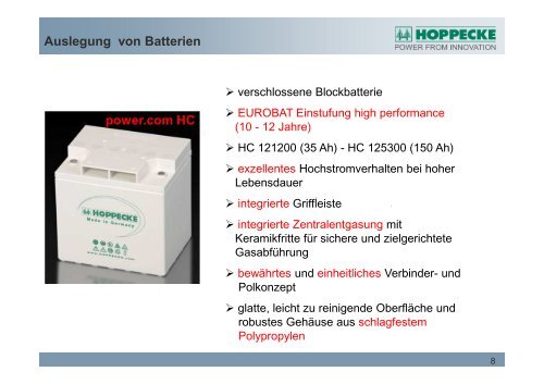 www.hoppecke.com - bei der IBH IT-Service GmbH