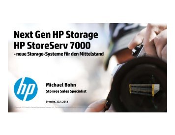 HP 3PAR StoreServ 7000 - bei der IBH IT-Service GmbH