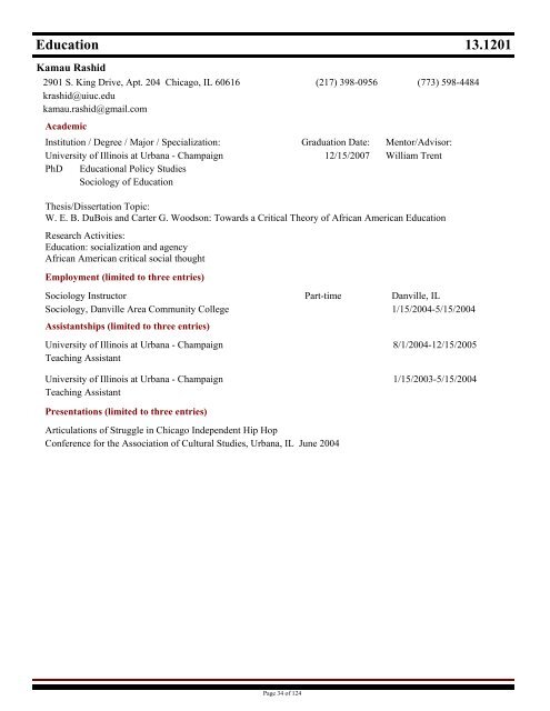 Directory of Graduates-2008-Report1 - IBHE