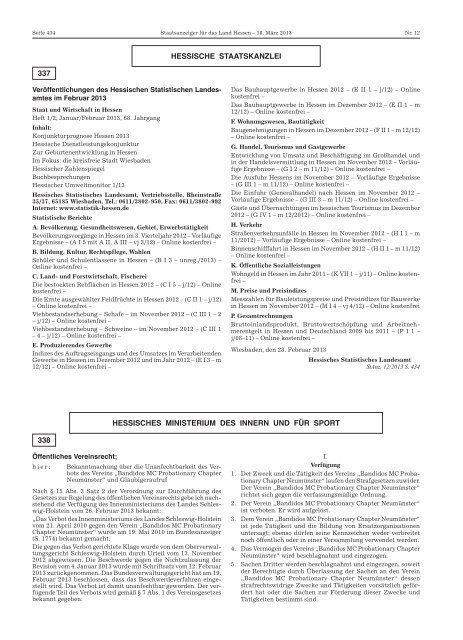 Ausgabe Nr.12 / 2013 - M/S VisuCom GmbH
