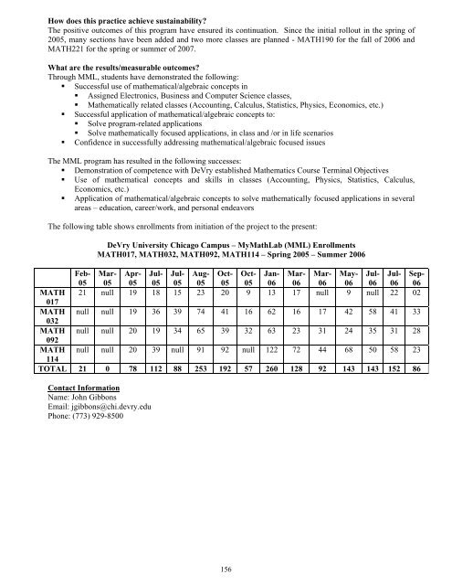 Title of Effective Practice: - California Postsecondary Education ...