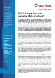 Alle Frachtpapiere von zentraler Stelle im Zugriff - intex Informations ...