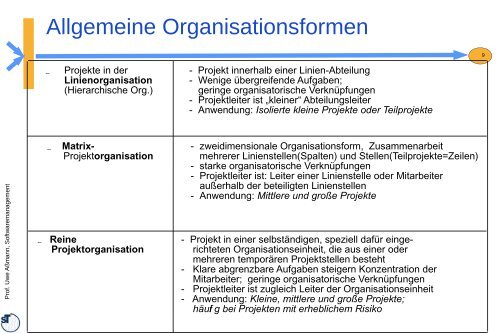 13-swm-aufbauorganis.. - Lehrstuhl Softwaretechnologie