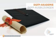 dgfp-akademie dgfp-ausbildungen - Deutsche Gesellschaft fÃ¼r ...