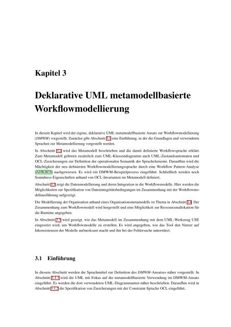 Metamodellbasierte und hierarchieorientierte ... - RosDok