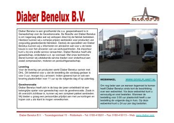 Folder Gereedschap Gevelrenovatie 2009 - Ibix