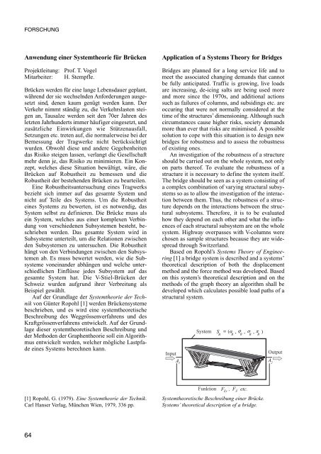 IBK Jahresbericht 2004-2006 - Institut für Baustatik und Konstruktion ...