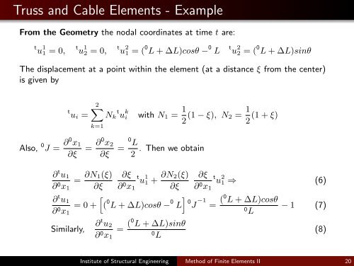 The Finite Element Method for the Analysis of Non-Linear and ...