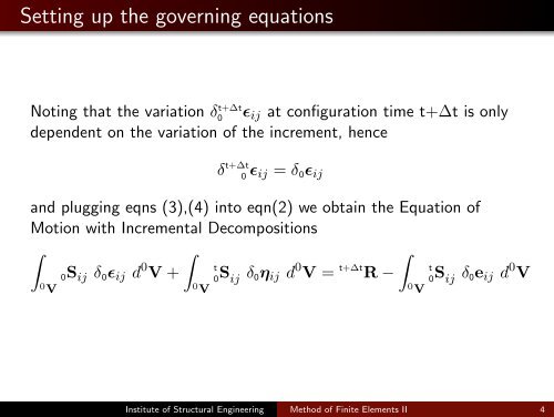 The Finite Element Method for the Analysis of Non-Linear and ...