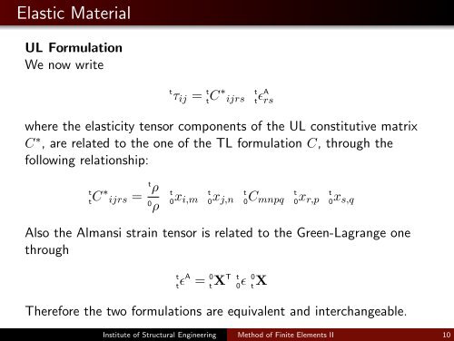 The Finite Element Method for the Analysis of Non-Linear and ...