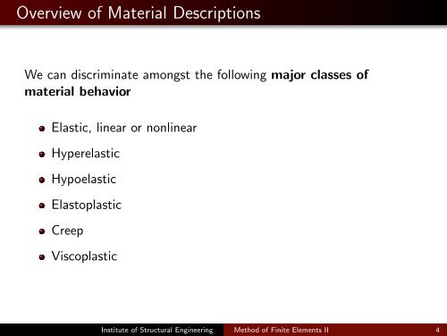 The Finite Element Method for the Analysis of Non-Linear and ...