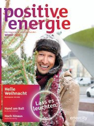 positive energie vom Winter 2012 Lass es leuchten! (PDF ... - Enercity