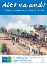 Ausgabe 90 - Alt? na und!