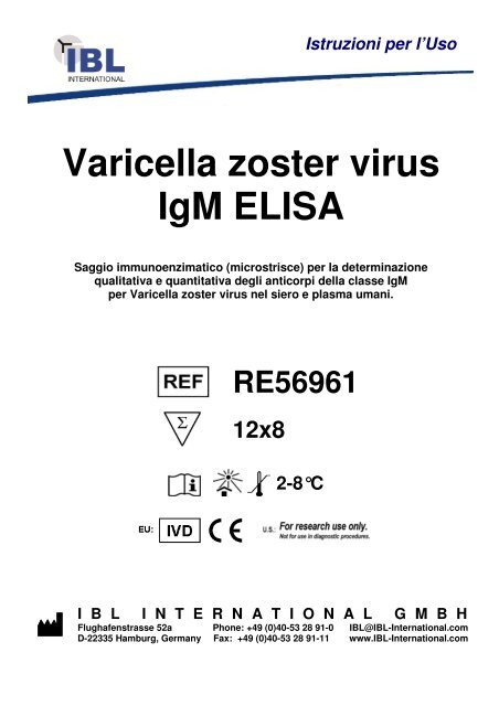 varicella igg positivo e igm negativo varicella igg positivo e igm negativo
