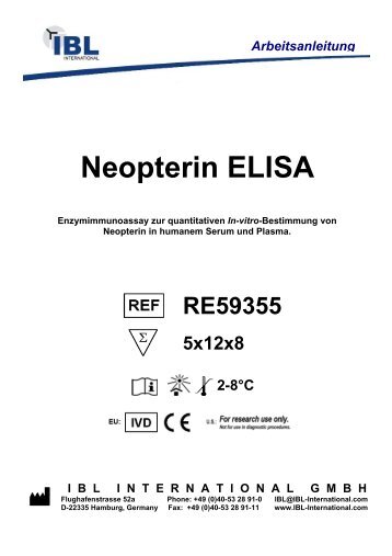 Neopterin ELISA - IBL international