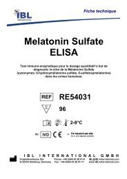 Melatonin Sulfate ELISA - IBL international