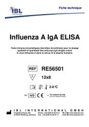 Influenza A IgA ELISA - IBL international