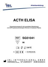 ACTH ELISA - IBL international