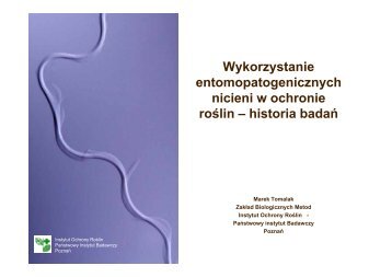 Marek Tomalak - Instytut Badawczy Leśnictwa