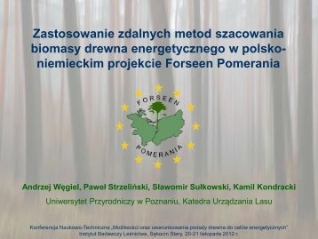 laserowy skaner naziemny w badaniach ekosystemów leśnych