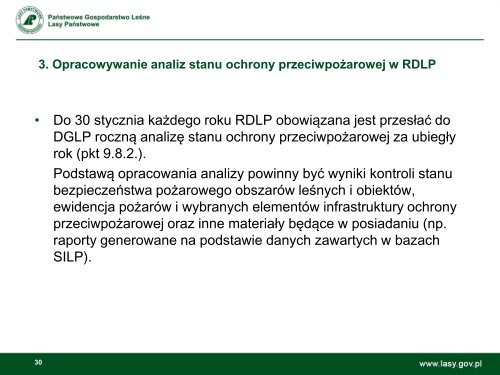 Instrukcja ochrony przeciwpożarowej lasu z 2011 r. - Instytut ...